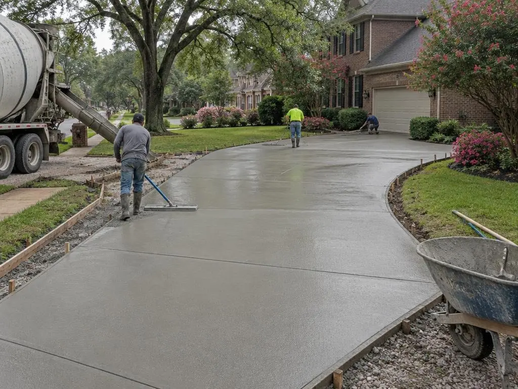 Concrete Driveways in Germantown, TN