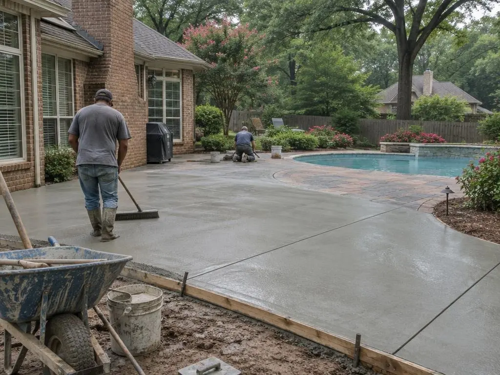 Concrete Patios in Germantown, TN